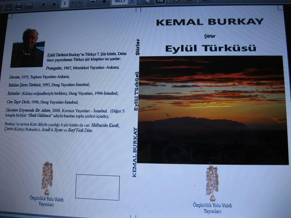 Du pirtûkên teze : DESTANA MEMÊ ALAN û EYLÜL TÜRKÜSÜ (Kilama Îlonê)